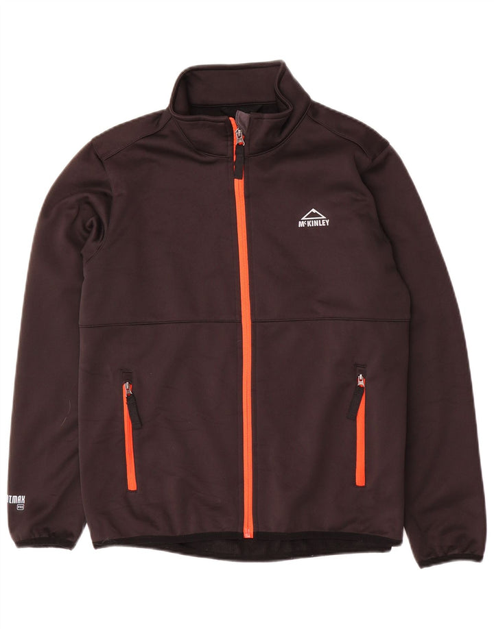 MC Kinley Спортивный топ для мальчиков 11-12 лет, черный полиэстер