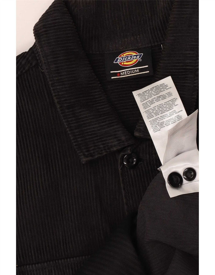 Мужская верхняя рубашка Dickies, вельветовая рубашка среднего размера, темно-синяя, хлопковая