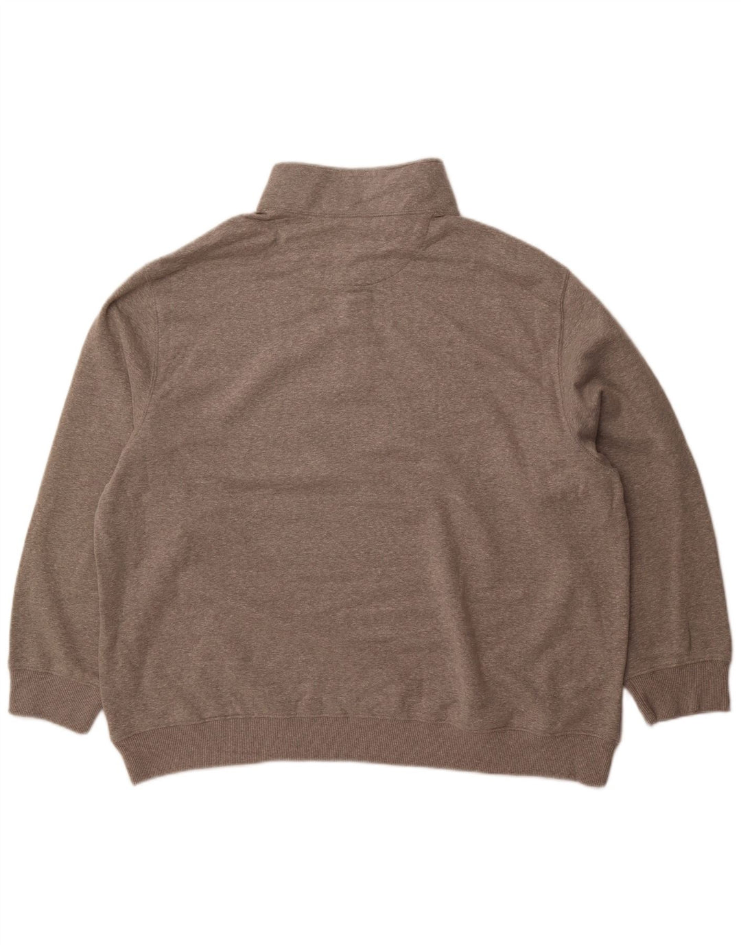 IZOD Мужской свитер с воротником на молнии, джемпер 2XL, серый хлопок