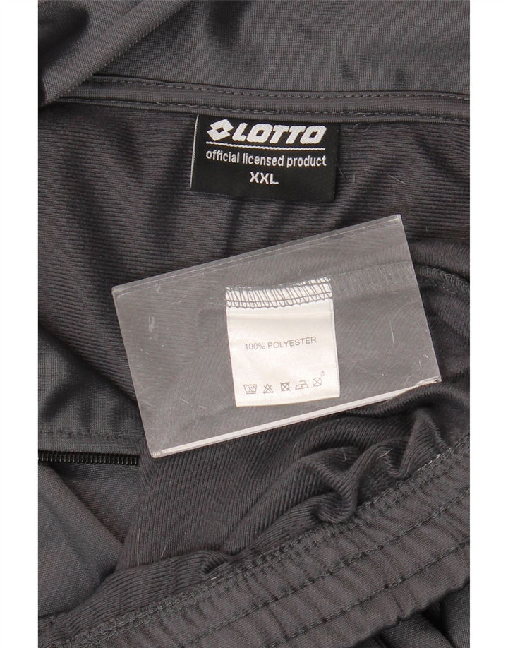 Lotto Мужской спортивный костюм Верхняя куртка 2XL Серый полиэстер