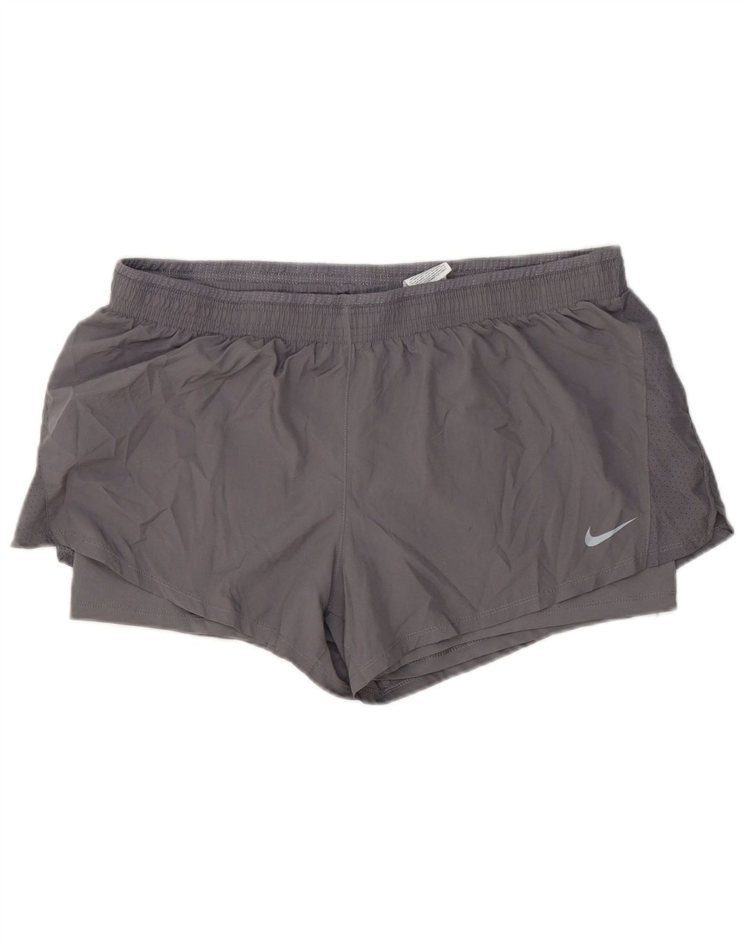 Женские спортивные шорты Nike Dri Fit UK 20 2XL, серый полиэстер