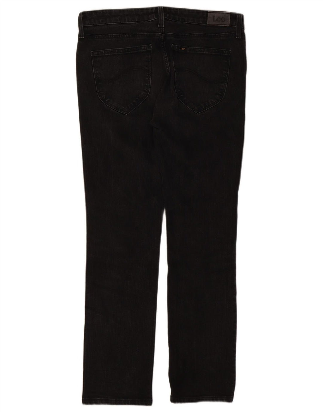 Женские прямые джинсы Lee Marion W30 L27, черный хлопок