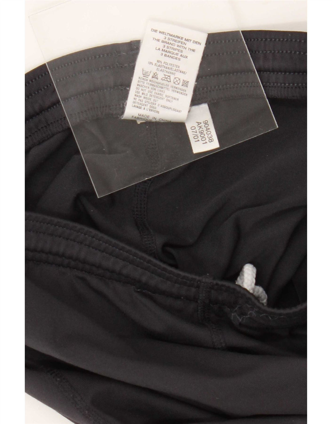 Женские леггинсы Adidas Climalite UK 10, маленькие, темно-синие, полиэстер