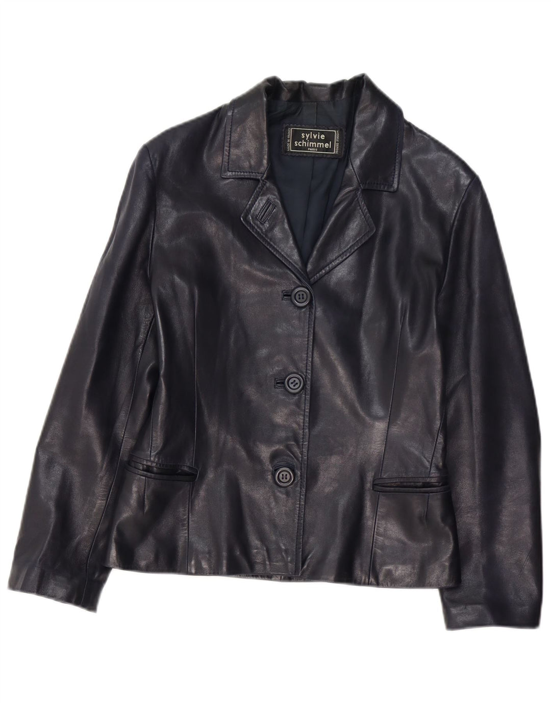 Женский пиджак на трех пуговицах Sylvie Schimmel EU 38, средний черный