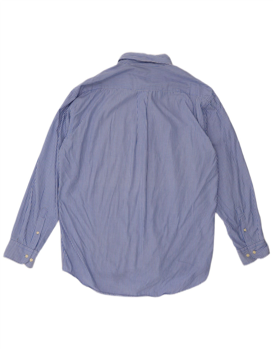 Мужская рубашка Dack's, хлопковая большая синяя полоска