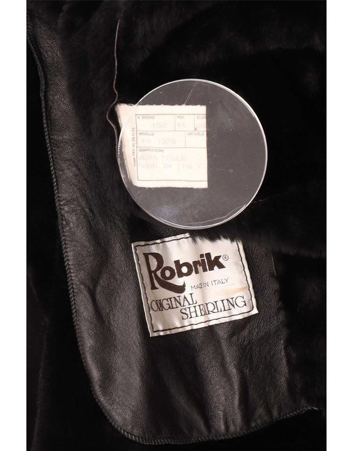 Robrik Женская Дубленка-Накидка IT 44 Средний Коричневый
