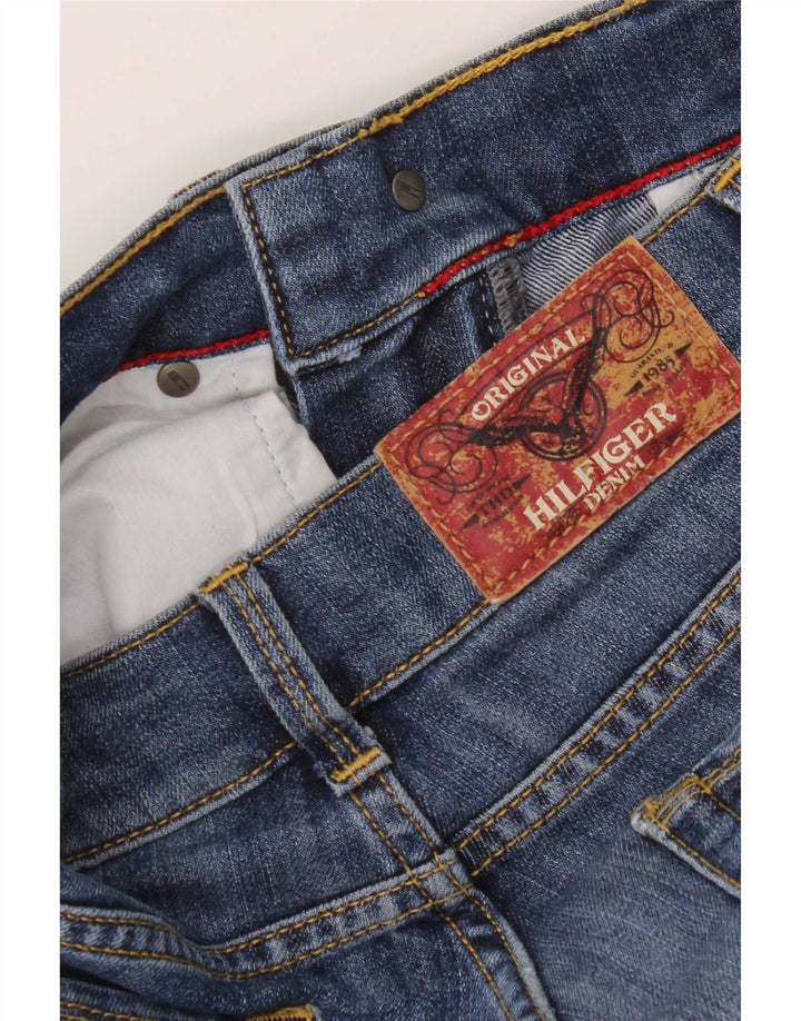 Женские прямые джинсы Tommy Hilfiger W26 L30 синие