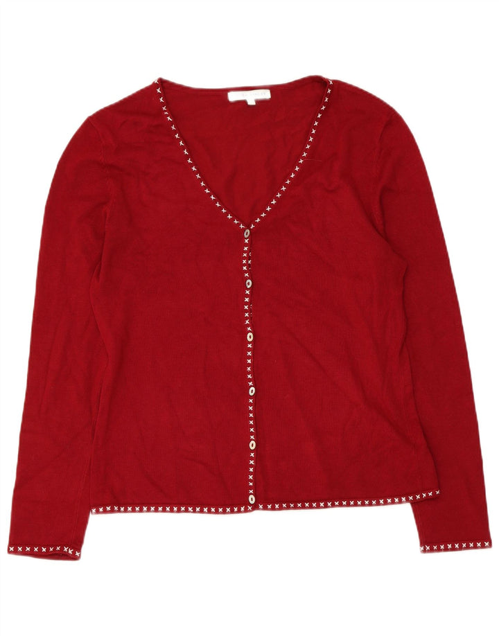 Женский кардиган LAURA ASHLEY UK 14 Средний Красный Вискоза