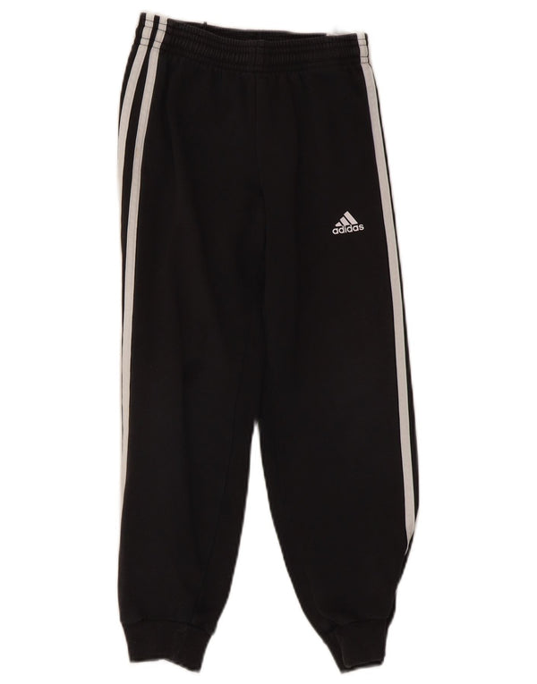 Спортивный костюм Adidas для мальчиков, брюки для бега, 6-7 лет, черный хлопок