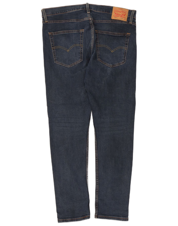 Женские зауженные джинсы Levi's 512 W36 L32 синие, хлопок