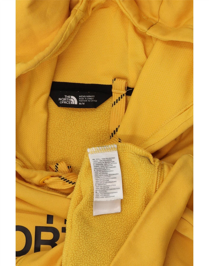 Мужской джемпер с капюшоном The North Face, полиэстер, средний желтый цвет