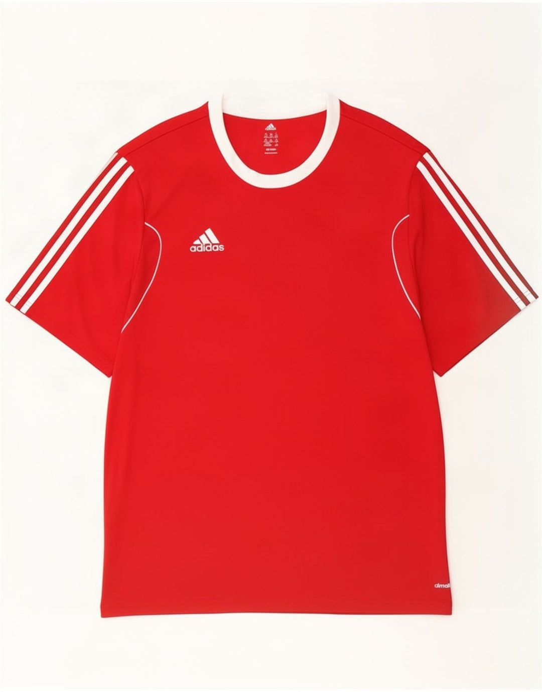 Мужская футболка Adidas Climalite Top 2XL Красный Полиэстер
