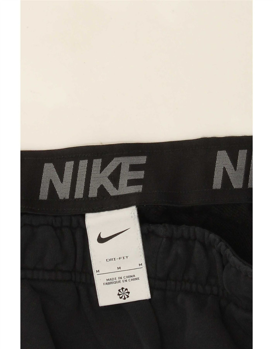 Мужские спортивные штаны Nike Dri Fit с графическим принтом, джоггеры, средний черный