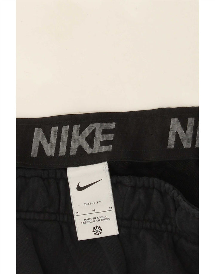 Мужские спортивные штаны Nike Dri Fit с графическим принтом, джоггеры, средний черный