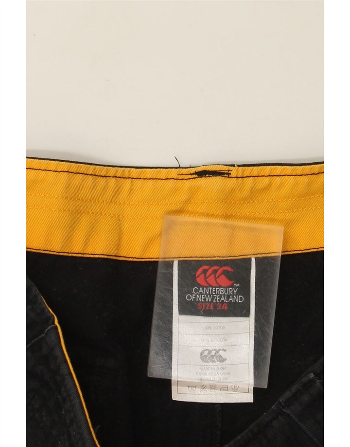 Мужские шорты-карго Canterbury W34, большие, темно-синие, хлопок