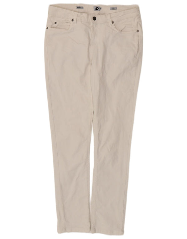 Женские узкие джинсы DACK'S IT 44 Medium W32 L28 Белый хлопок