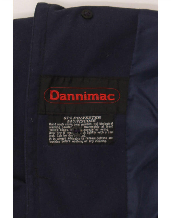 Мужской тренч DANNIMAC UK 44 2XL Темно-синий полиэстер