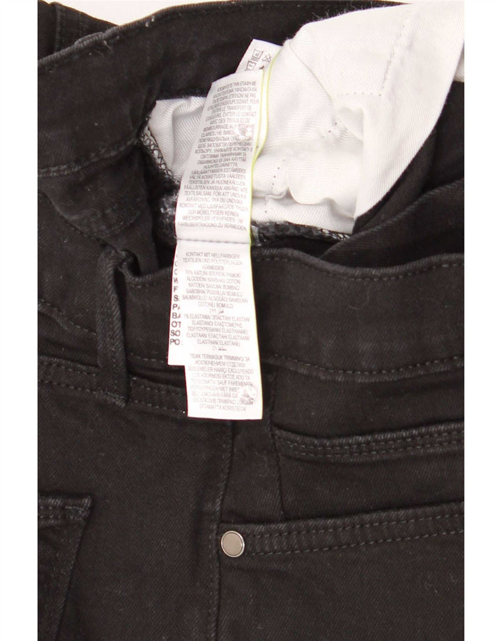 Мужские узкие джинсы Marks & Spencer W34 L29, черный хлопок