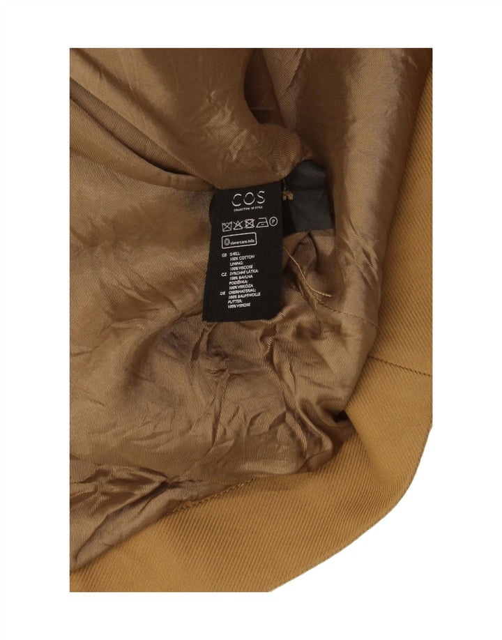 COS Womens Overcoat UK 14 Medium Beige Viscose Vintage Cos and Second-Hand Cos from Messina Hembry 