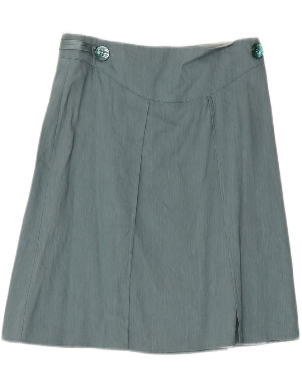 Emporio Armani Женская юбка-трапеция EU 40 Medium W29 Зеленый лен