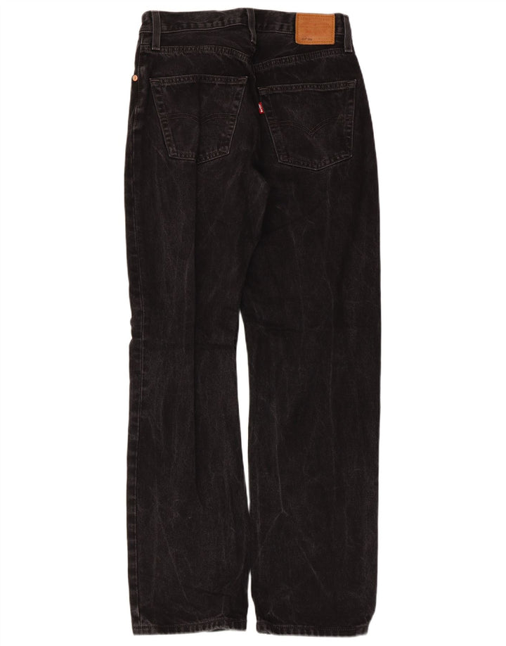 Женские прямые джинсы Levi's 501 W26 L32, черный хлопок