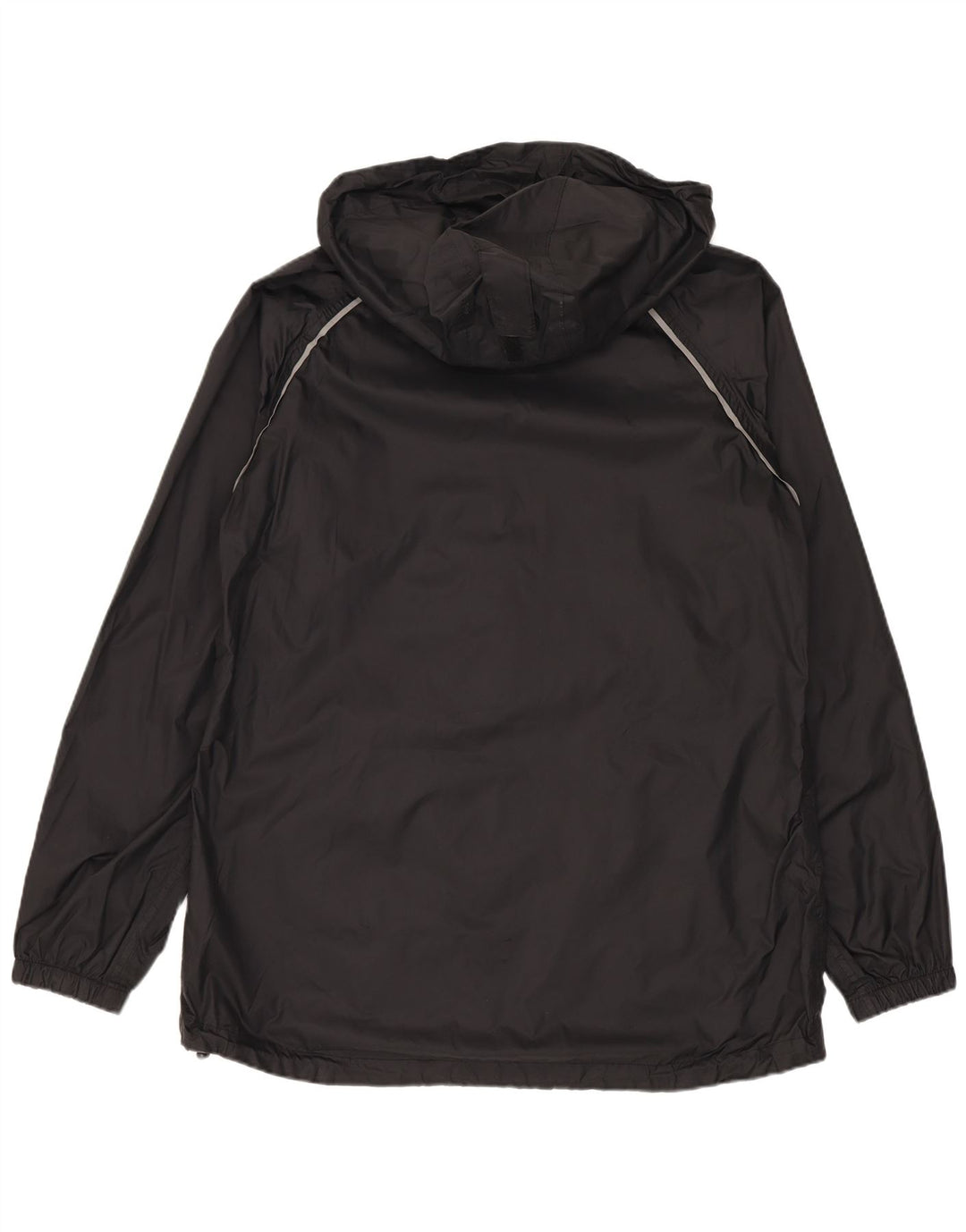 Женская дождевик с капюшоном Mountain Warehouse UK 12, средний черный нейлон