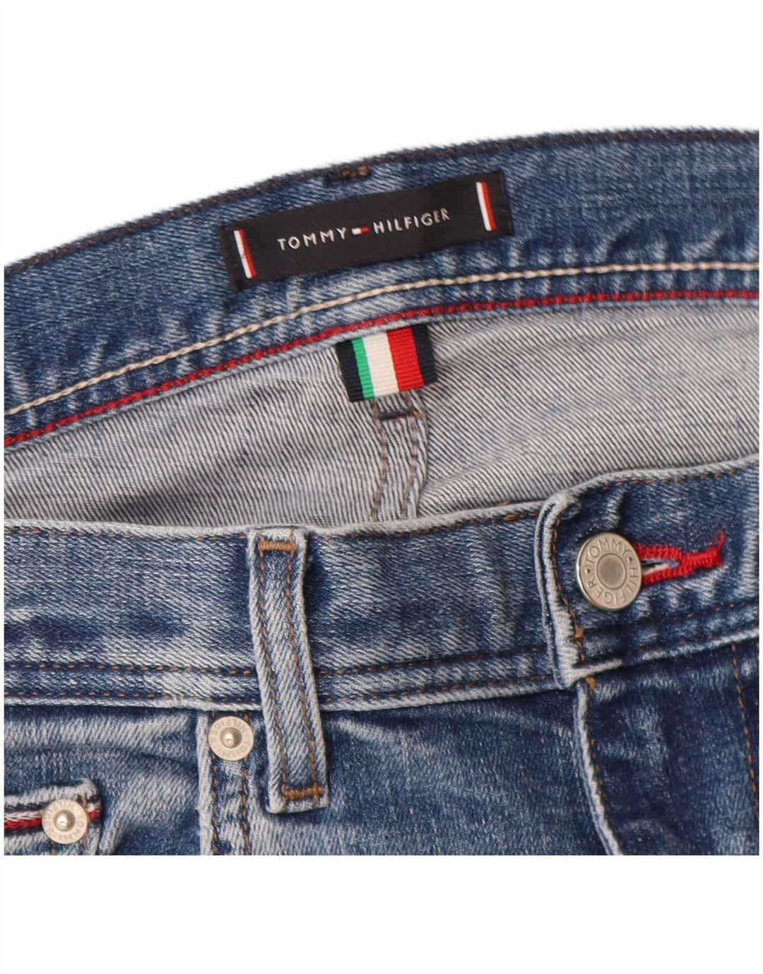 Мужские джинсы Tommy Hilfiger Bleecker Slim W32 L27, синий хлопок