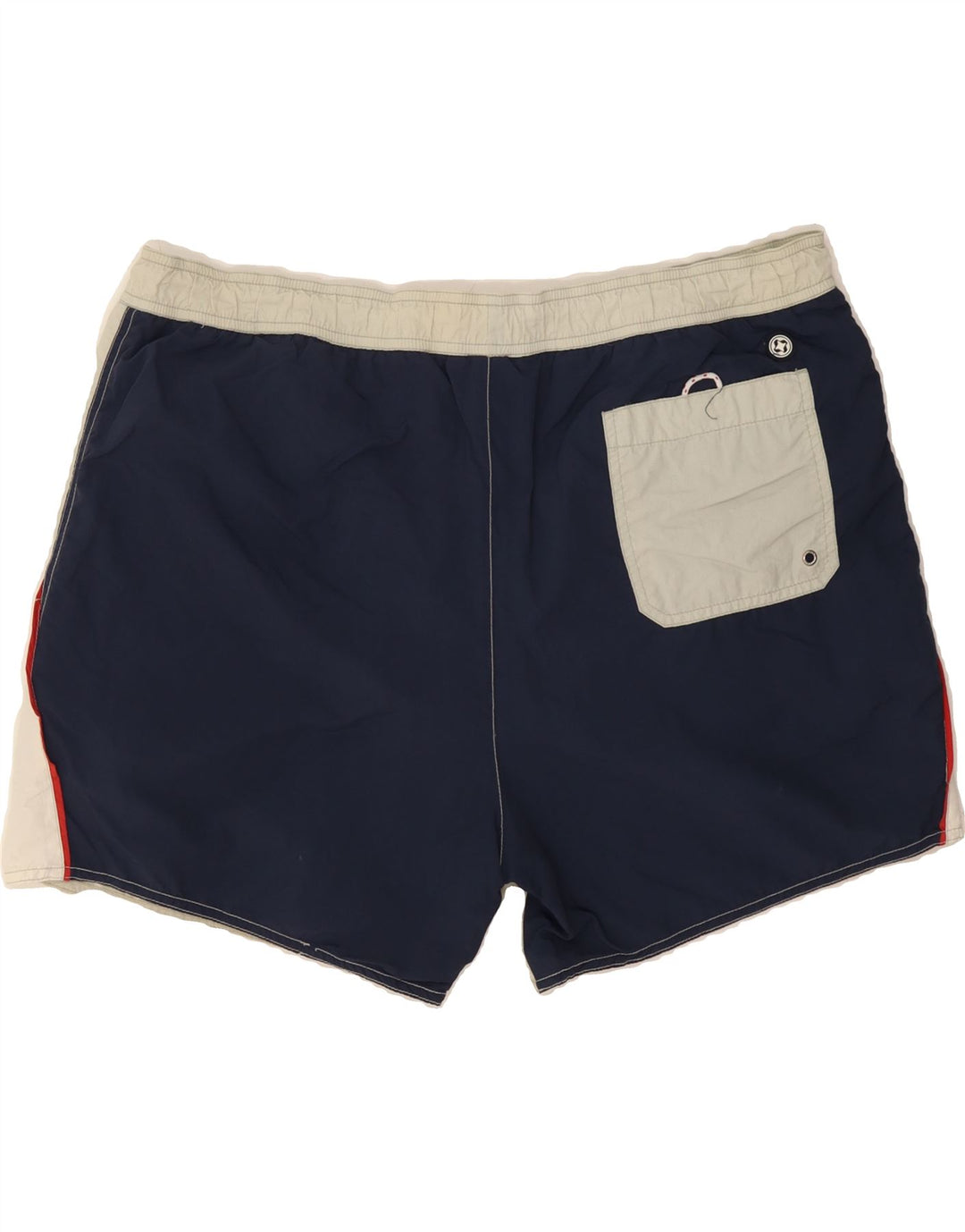 COLMAR Mens Graphic Swimming Shorts IT 56 XL Grey Colourblock Polyamide Vintage Colmar and Second-Hand Colmar from Messina Hembry 