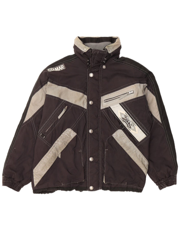 Мужская лыжная куртка Colmar IT 50 Medium Black с цветными блоками