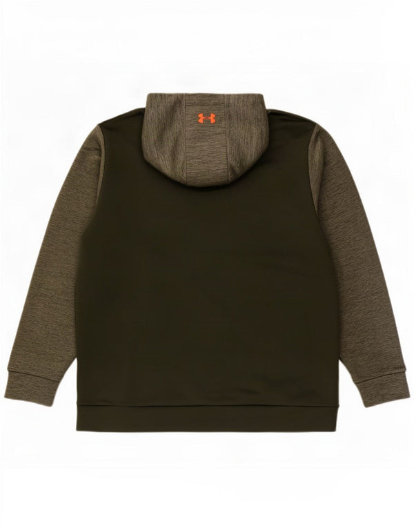 Мужской джемпер с капюшоном Under Armour 2XL, хаки в крапинку