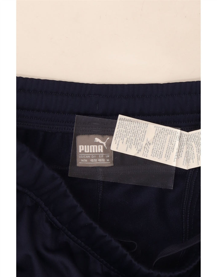 Мужские спортивные брюки PUMA, джоггеры, средний темно-синий, полиэстер