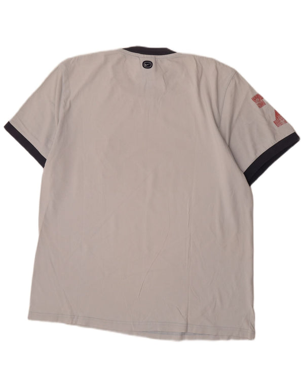 Мужская футболка с рисунком Nike Top XL, белый хлопок