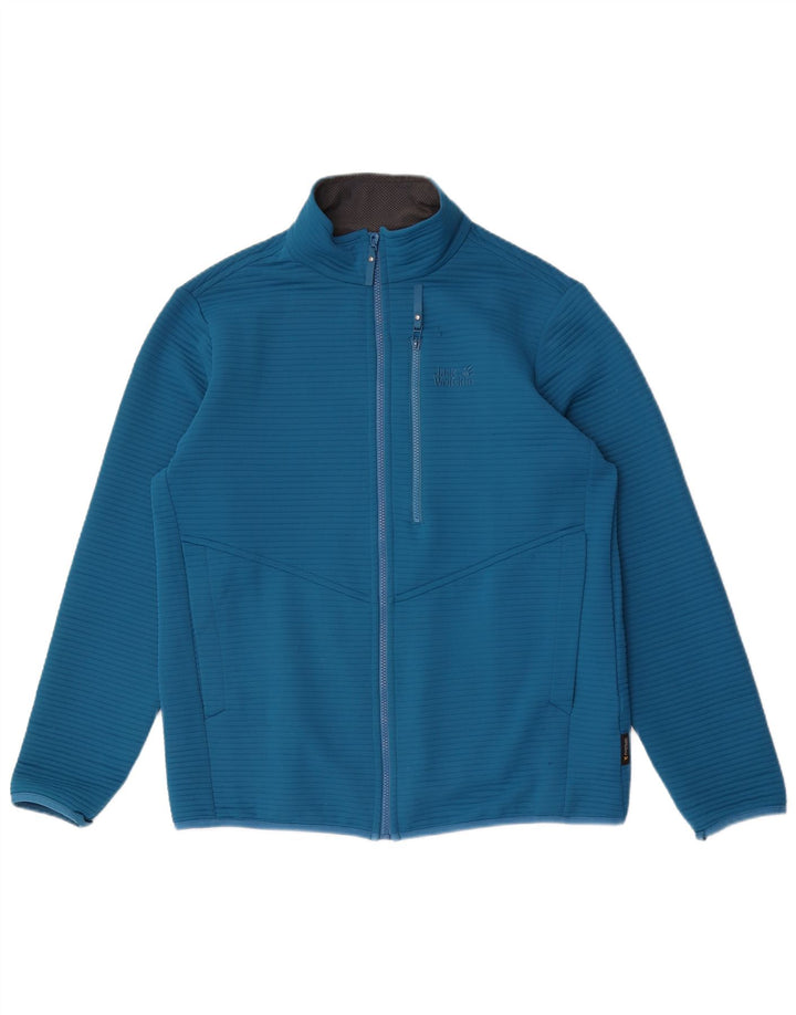 Мужская спортивная куртка Jack Wolfskin UK 40/42, большой синий полиэстер