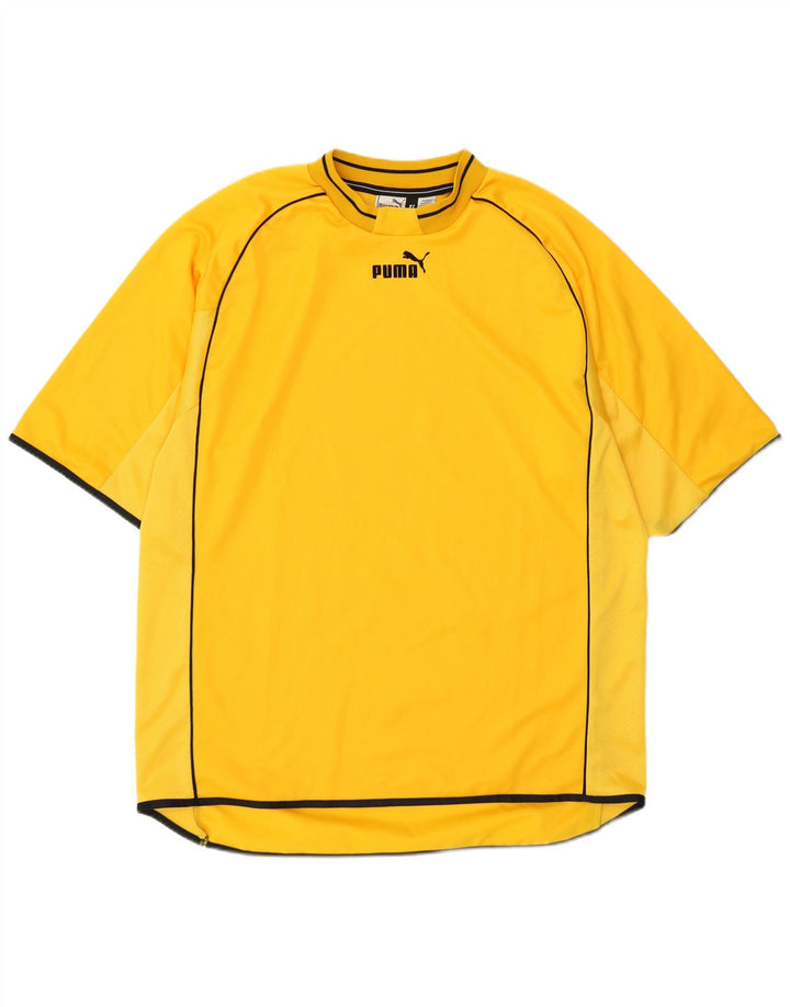 Puma Мужская футболка Top XL Желтый