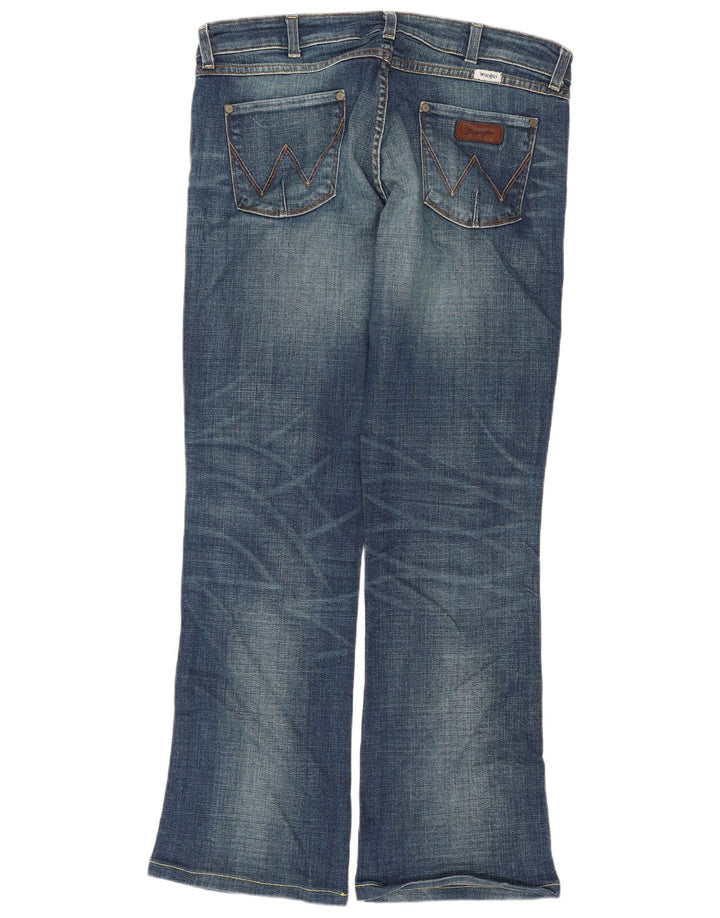 Женские джинсы WRANGLER Megan Bootcut W32 L29 синие, хлопок