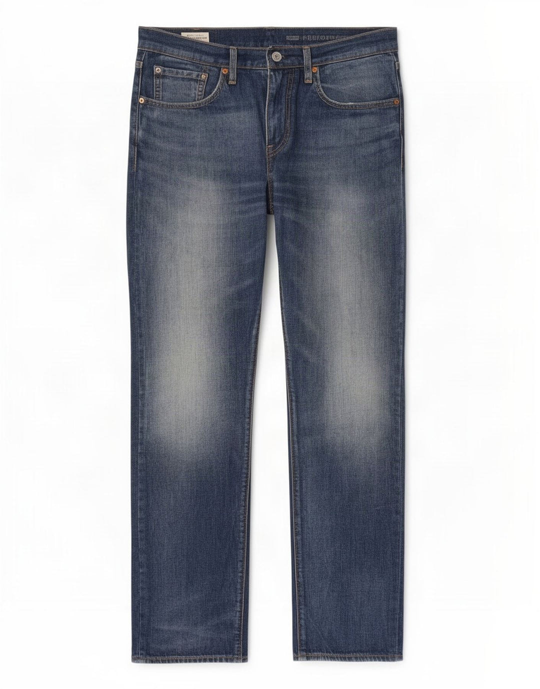 Мужские зауженные джинсы Levi's 502 W31 L30 синие