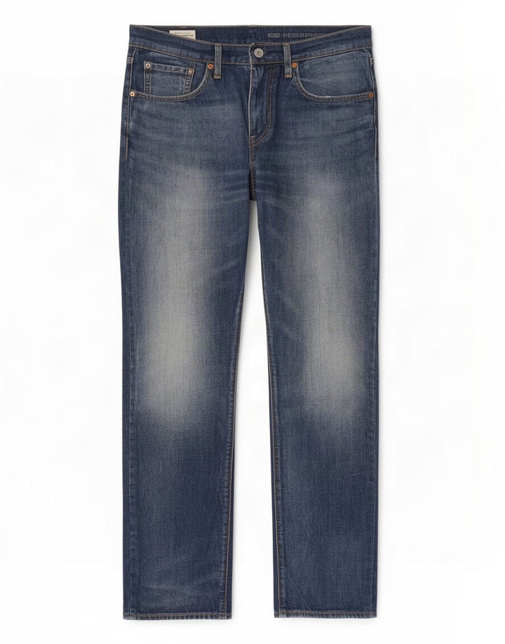 Мужские зауженные джинсы Levi's 502 W31 L30 синие