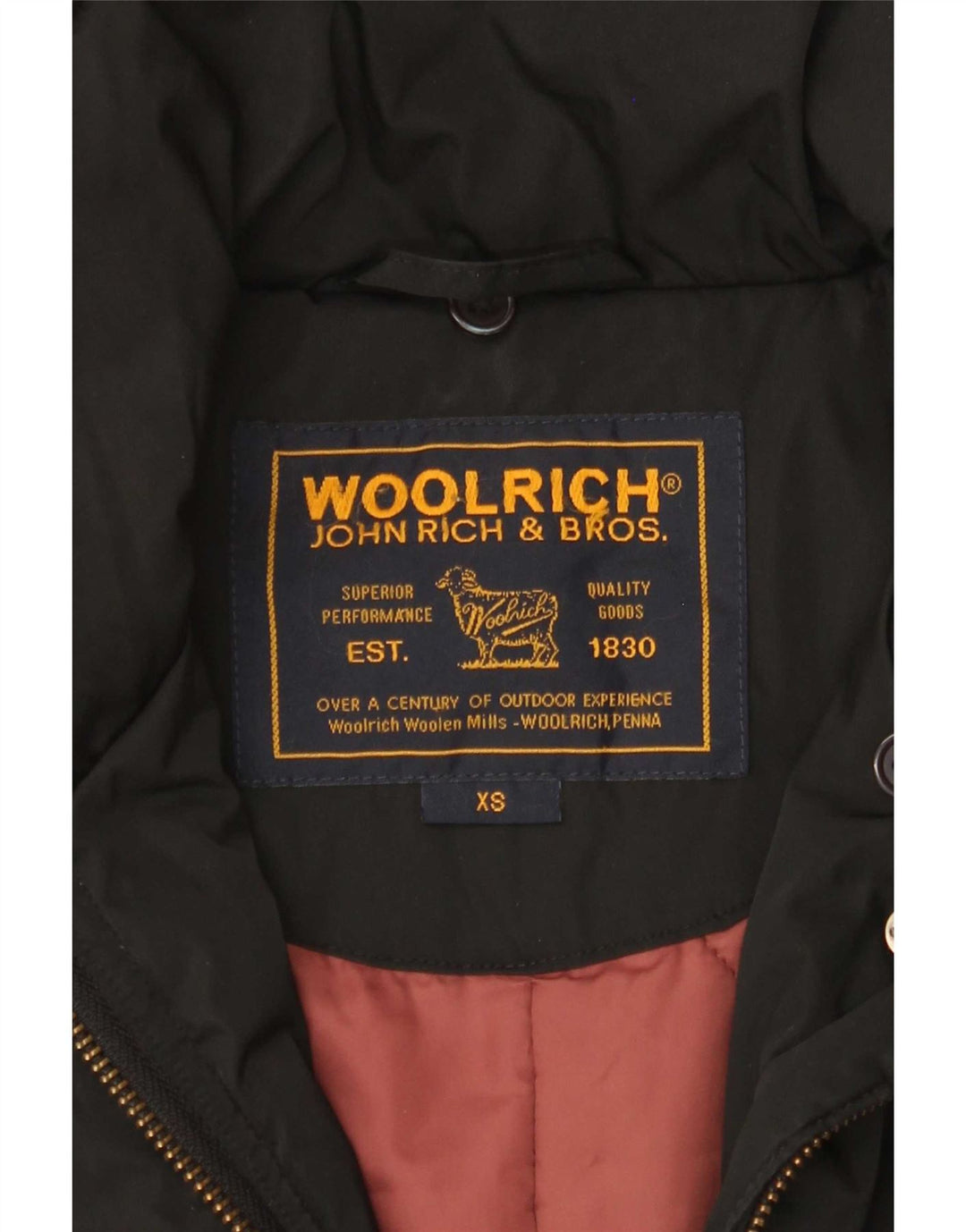 Женская стеганая куртка Woolrich UK 6 XS, черная
