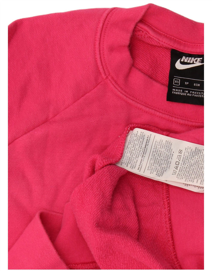 Мужской свитер Nike XS, розовый хлопок, розовый