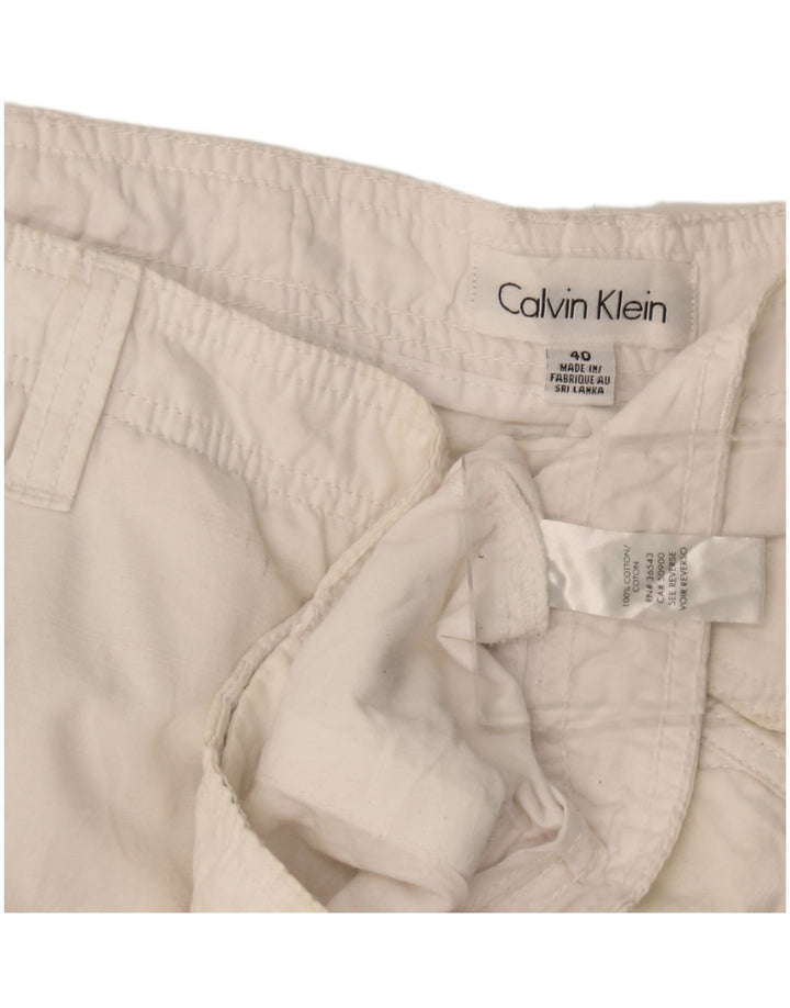 Мужские шорты-карго Calvin Klein W40 XL, белый хлопок