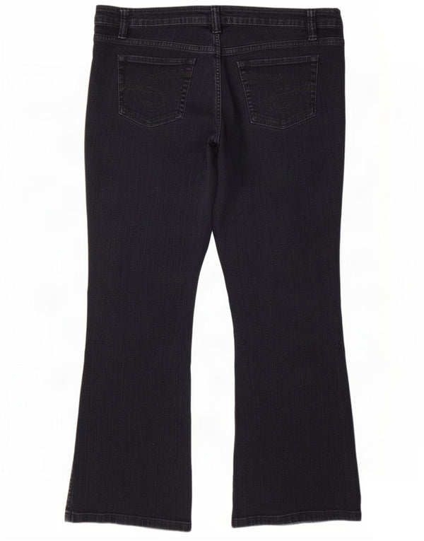 Женские джинсы Marks & Spencer Autograph Bootcut UK 22 3XL W42 L31 черные