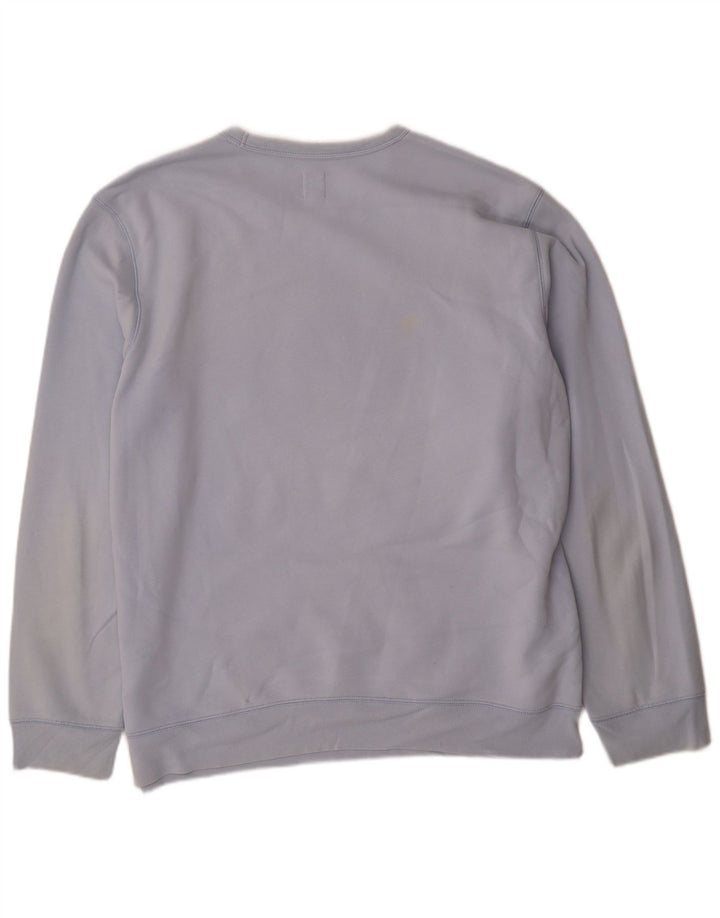 Мужской свитшот с рисунком Gap XL, синий хлопок