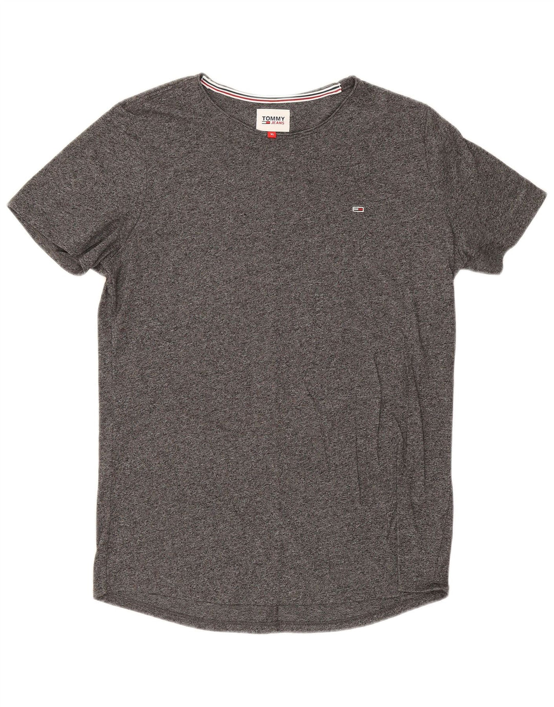 Мужская футболка Tommy Hilfiger Top XL Серая в крапинку