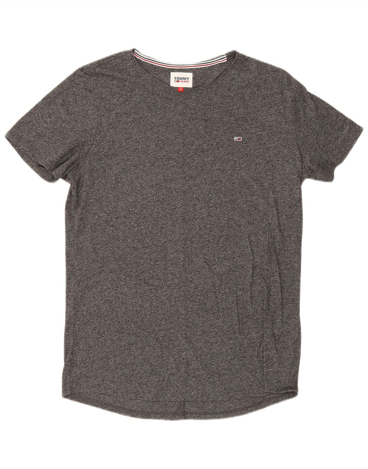 Мужская футболка Tommy Hilfiger Top XL Серая в крапинку