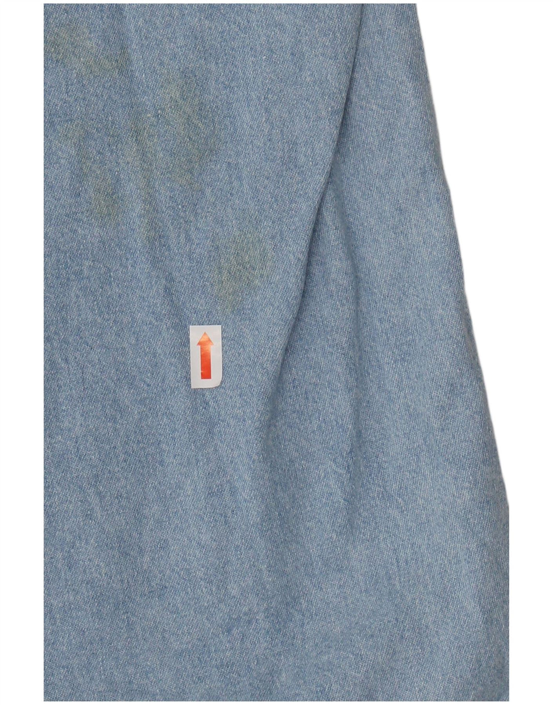 CARRERA Мужская джинсовая рубашка с коротким рукавом, размер 43/44 XL, синяя, хлопок