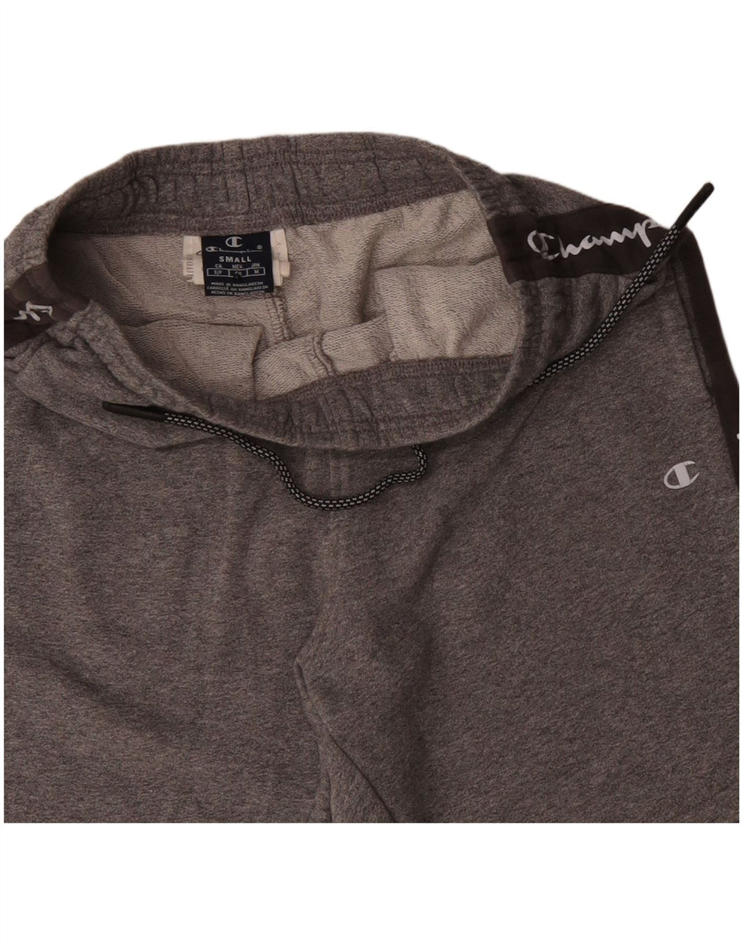 Мужские спортивные шорты Champion, маленькие серые хлопковые шорты с цветными блоками