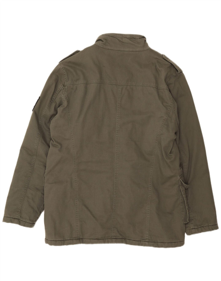 Мужская куртка в стиле милитари Muchmore UK 42 XL, хлопок цвета хаки