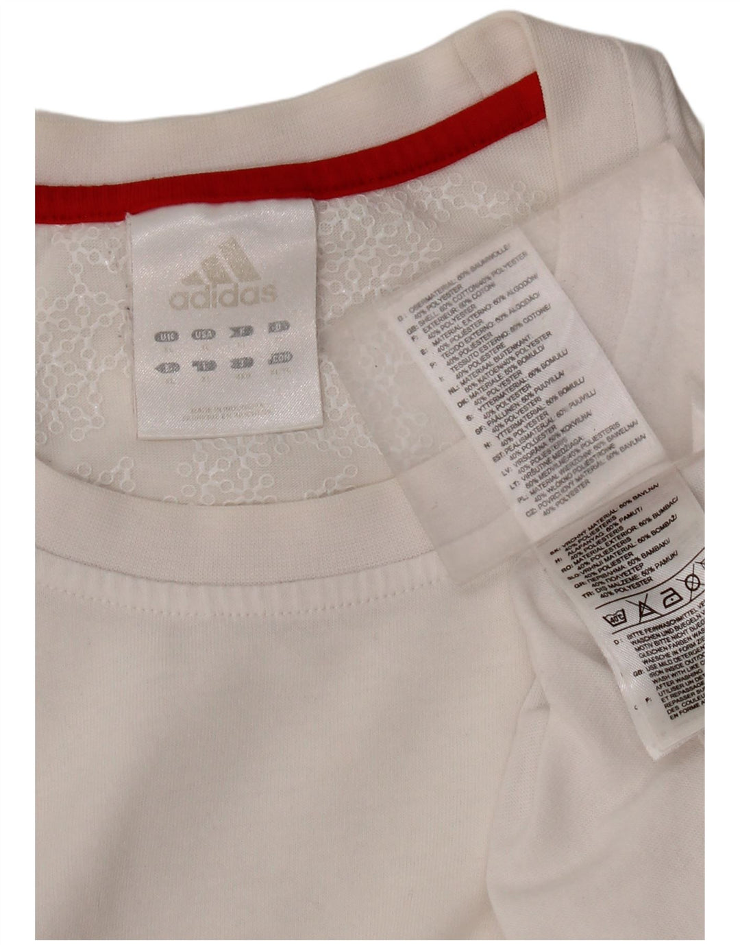 Мужская футболка Adidas Top XL, белый хлопок