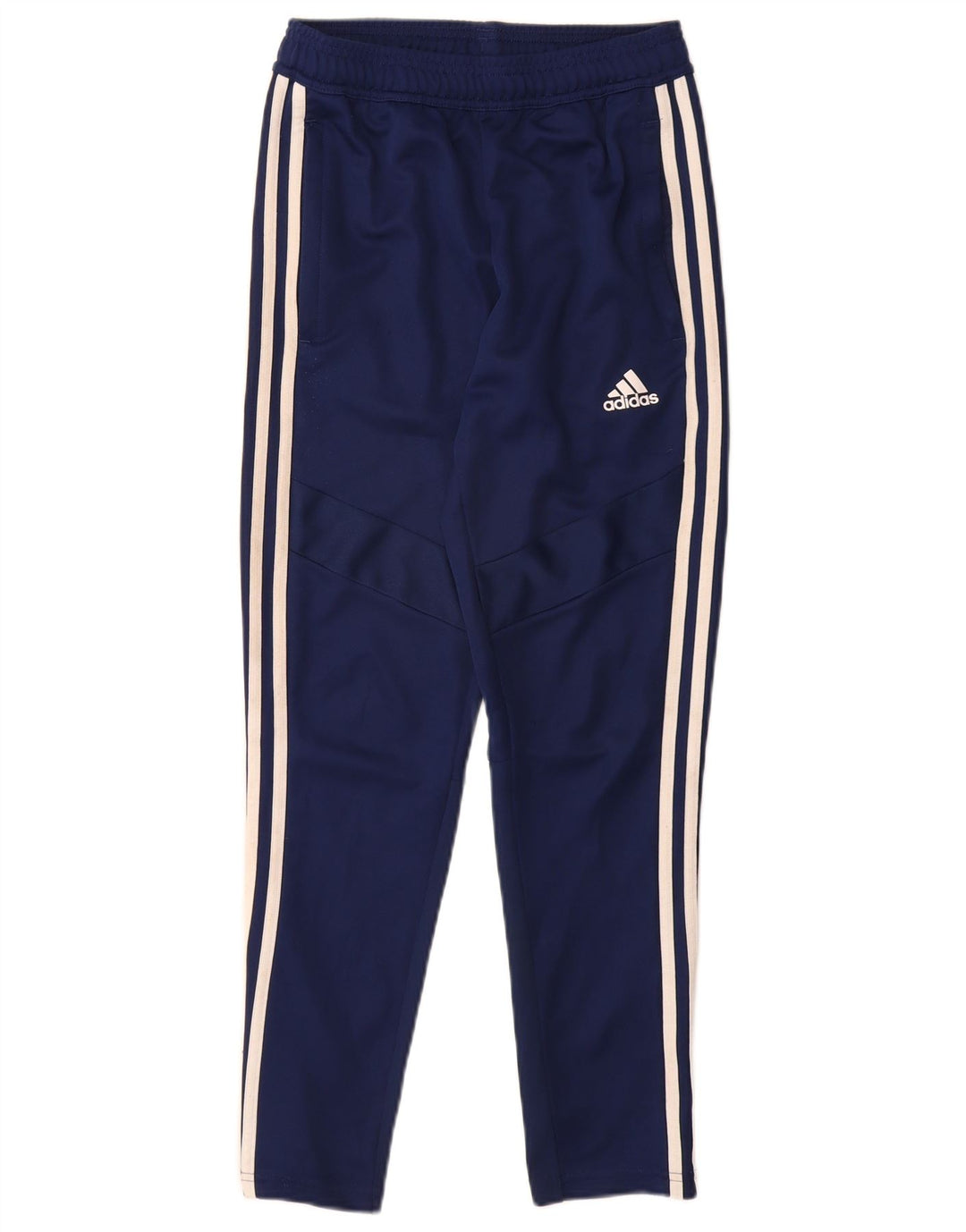 Спортивные брюки Climacool ADIDAS для мальчиков 11–12 лет, темно-синий, полиэстер