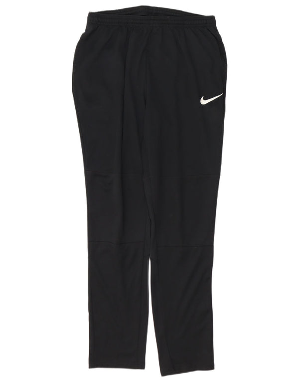 Женские спортивные брюки NIKE Dri Fit UK 12, средний черный полиэстер